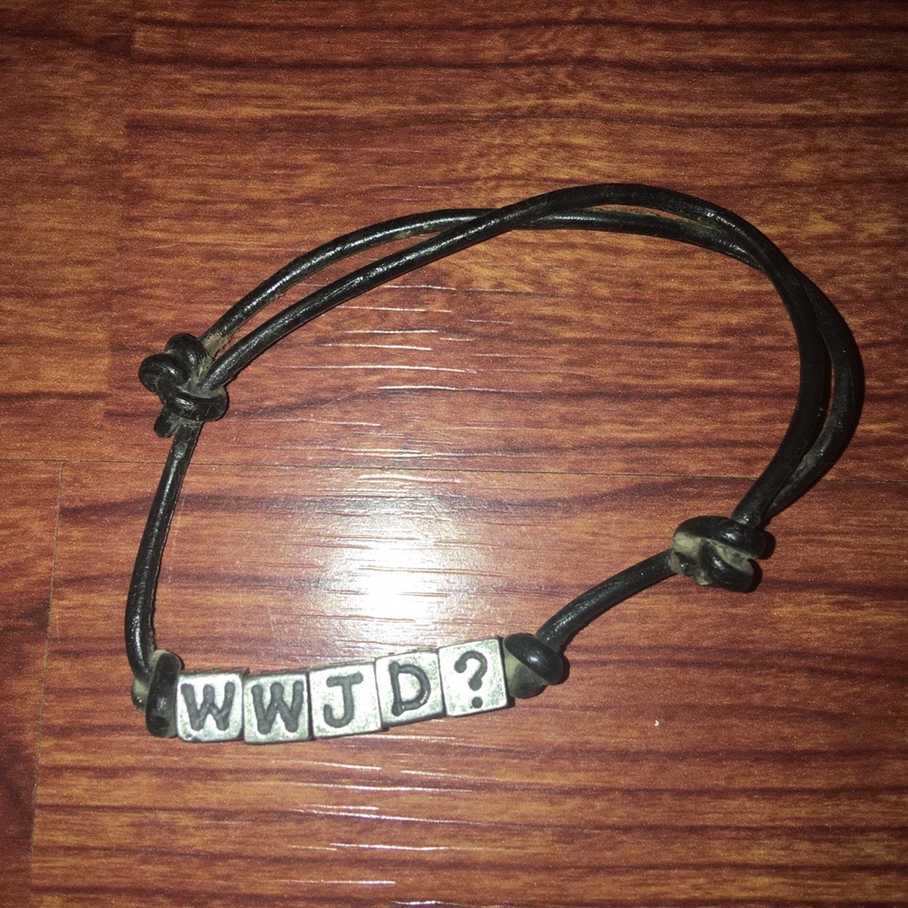 WWJD Adjustable Bracelet